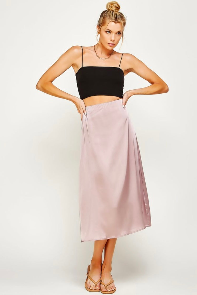 Mauve Skirt PLUS