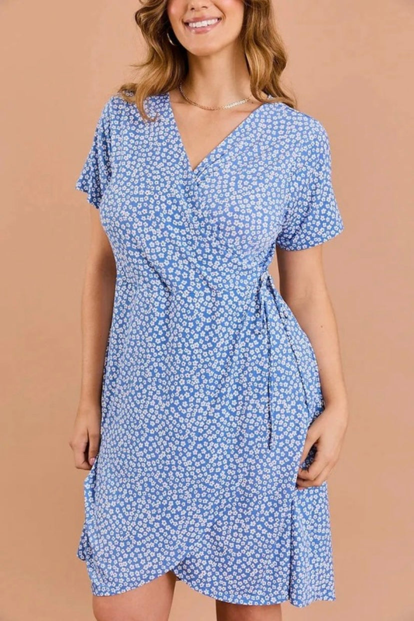 Daisy Wrap Dress PLUS