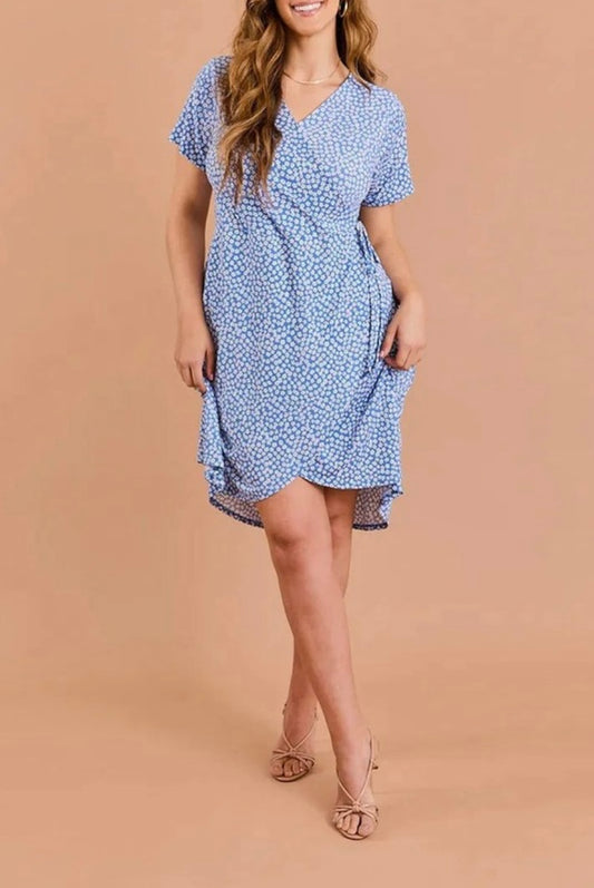 Daisy Wrap Dress PLUS