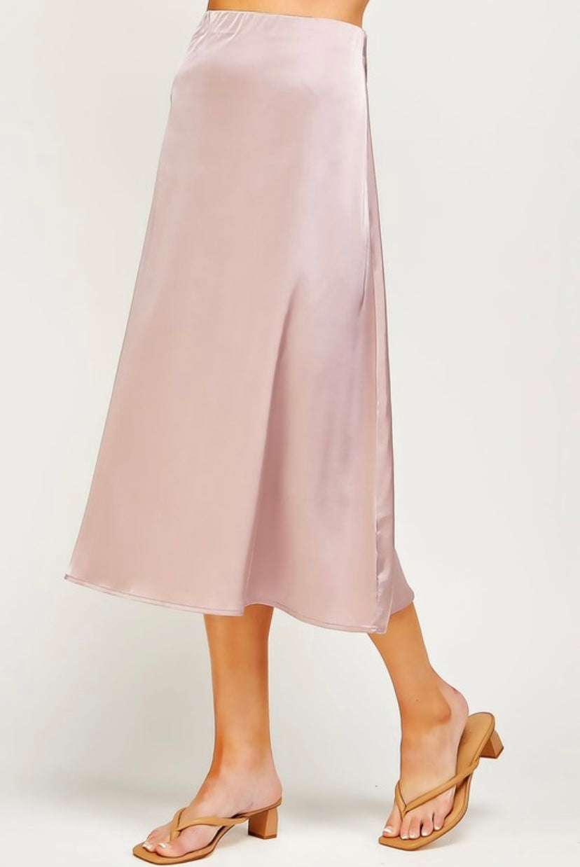 Mauve Skirt PLUS