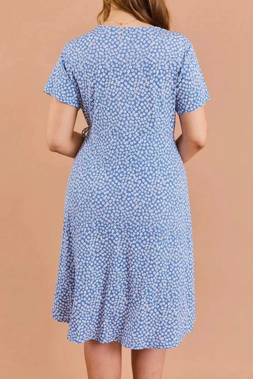 Daisy Wrap Dress PLUS