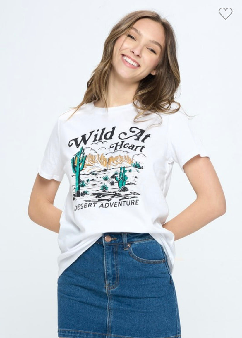 Wild At Heart Graphic Tee