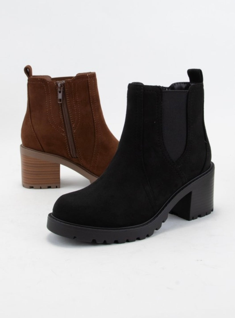 Chelsea Boot with Block Heel