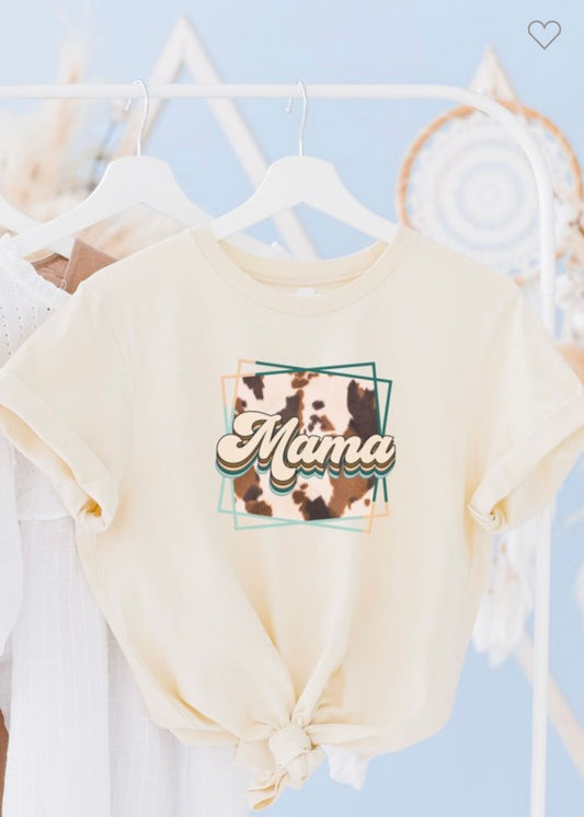 Mama Cowhide Tee