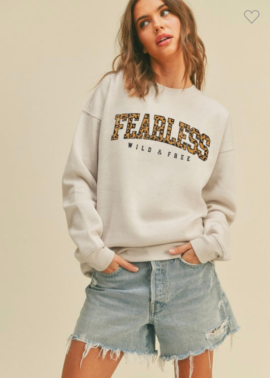 Fearless Crew Neck Sweatshirt