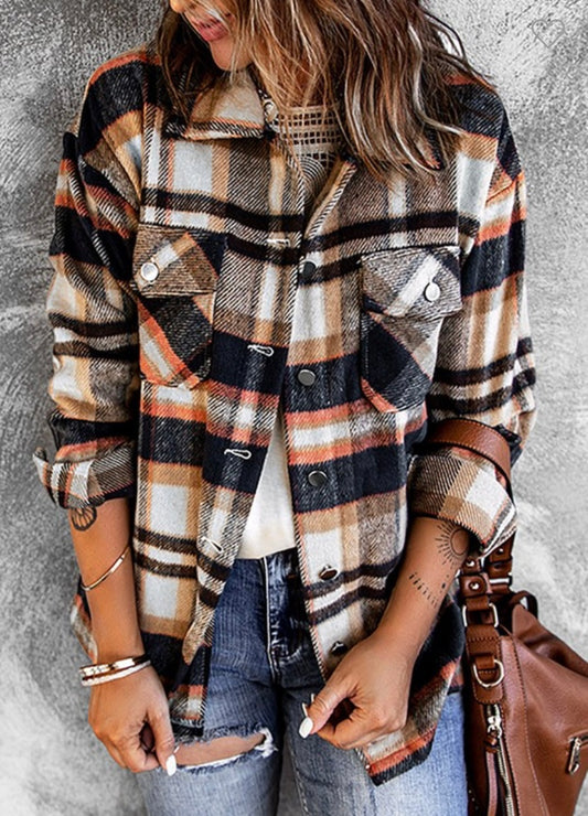 Fall Plaid Button Down